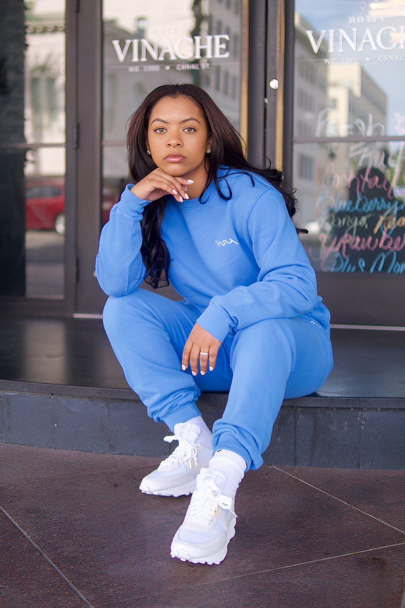 Blue HERRway Sweatpants