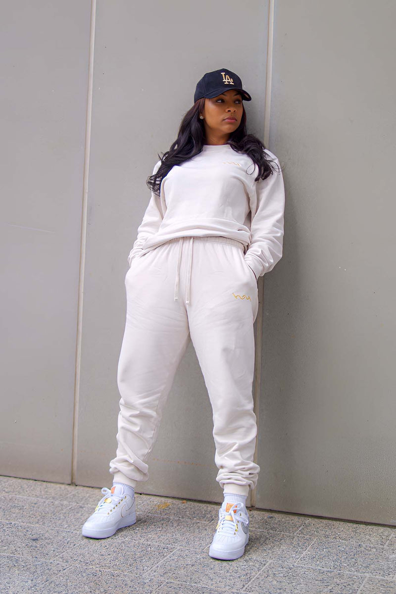 Cream HERRway Sweats