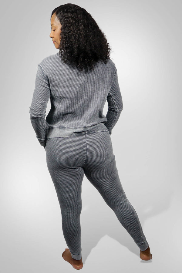 Cotton Waffle Mineral-Washed Set