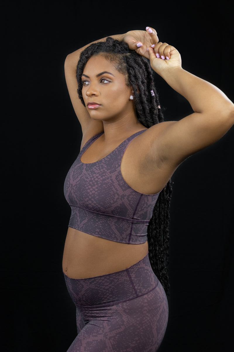 Elevate Bra (Snake Print)